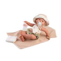 muÑeca recien nacida 42 cm mia pipi playera (muñecas antonio juan - 50165)