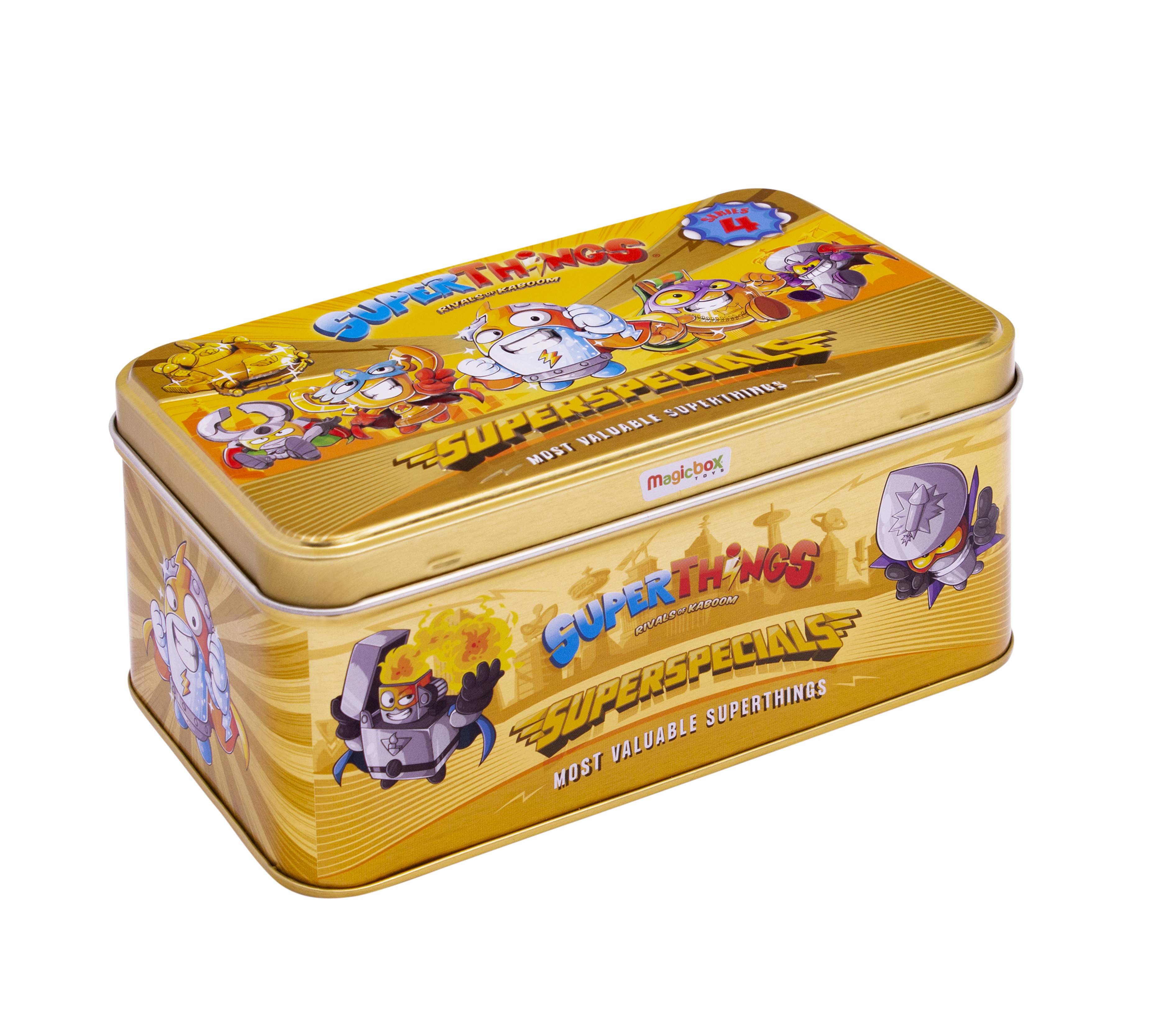 superthings iv gold tin superspecials ( magic box pts4v08tin00)