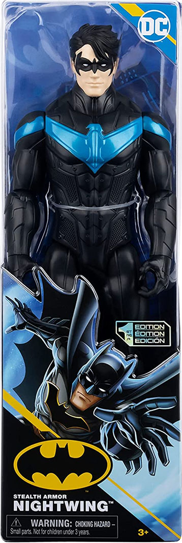 batman figura nightwing 30 cm( spin master 6065139