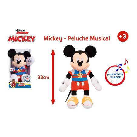 mickey peluche musical ( famosa - mcc13000 )