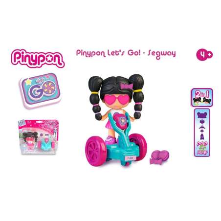 pin y pon let's go! segway (famosa pny23000