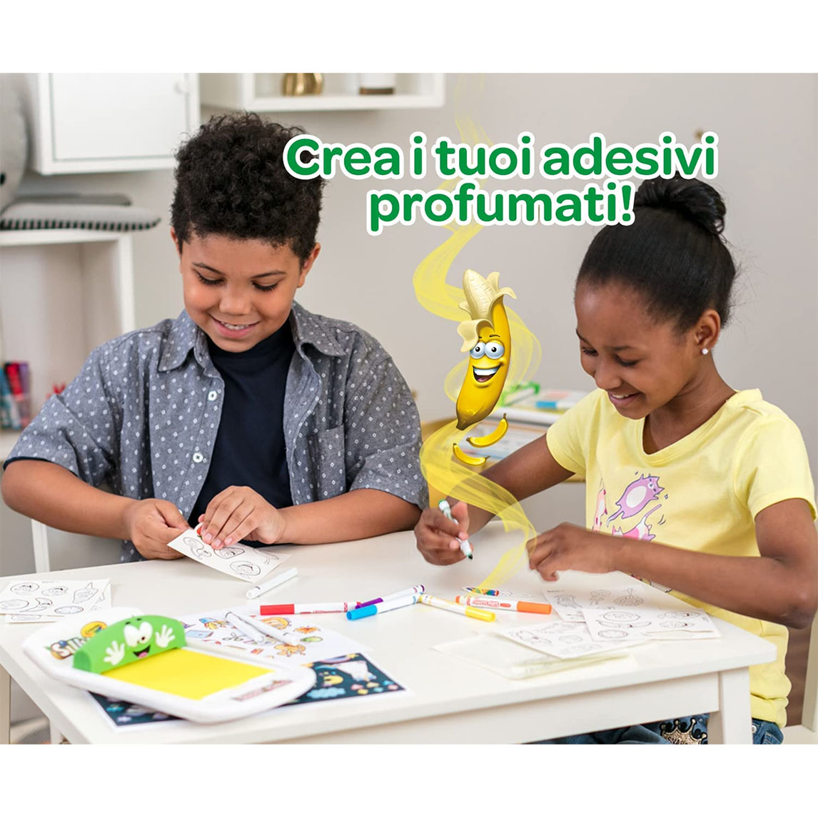 crayola olorosos laboratorio pegatinas ( crayola 74-7261)