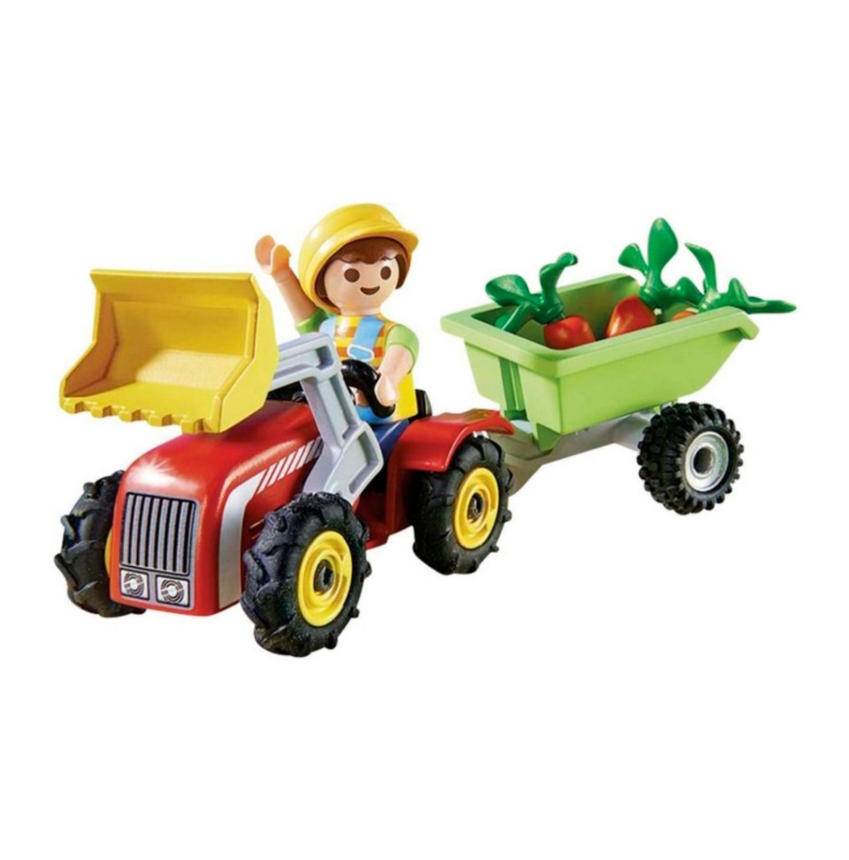 playmobil niño con tractor (4943)