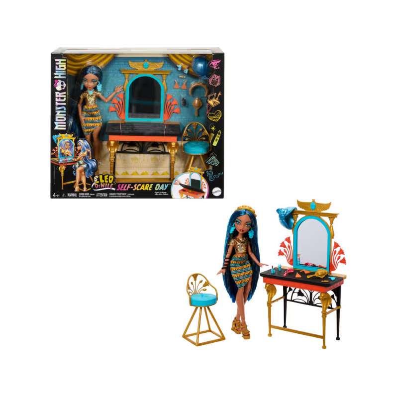 monster high cleo de nile y su tocador (mattel - hxh96)