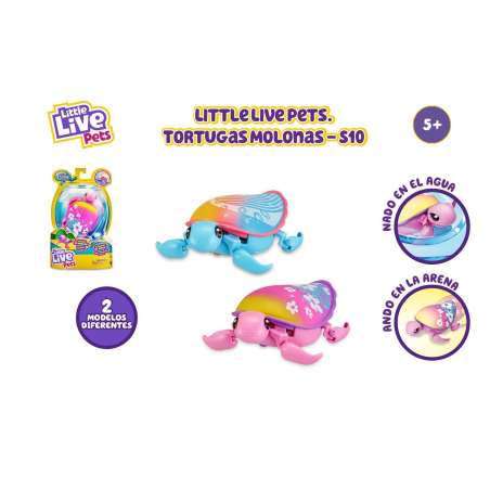 little live pets s10 tortuga molona sdas