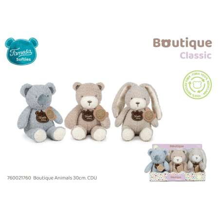 peluche boutique animals 30 cm ( famosa - 760021760 )