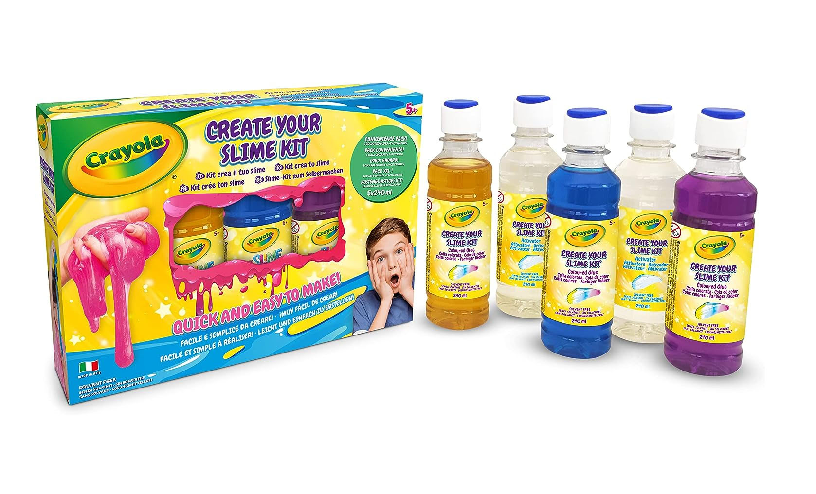 crayola super set crea tu slime