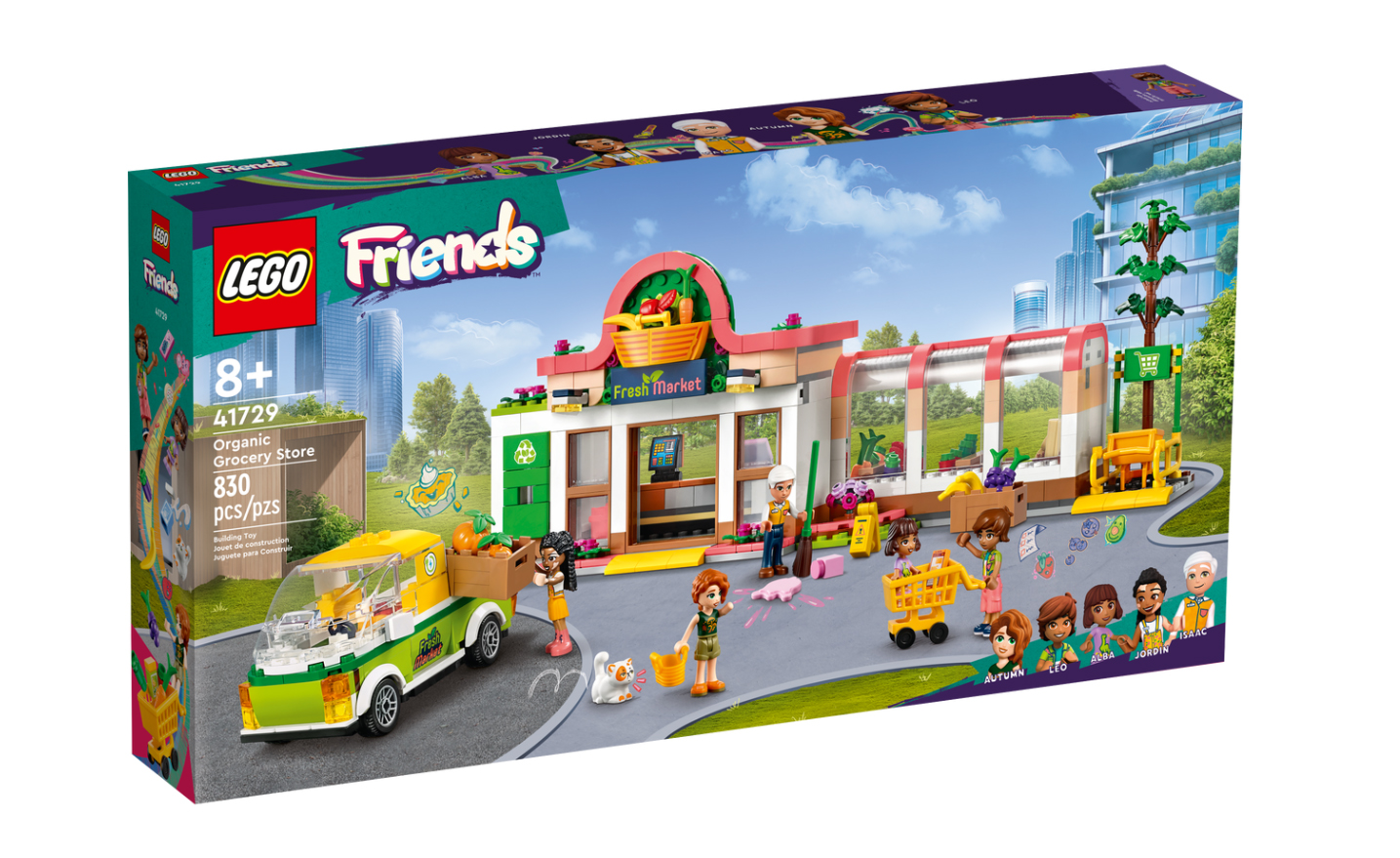 lego friends supermercado organico( 41729)