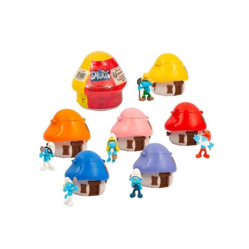 pitufos surprise house figuras (famosa - puf13000 ) pitufos surprise house figuras (famosa - puf13000 )