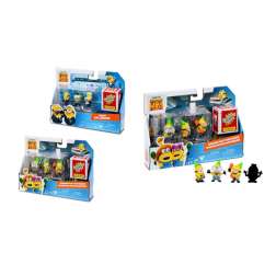 gru 4 minions pack 4 figuras surtidas ( famosa - mn401000)