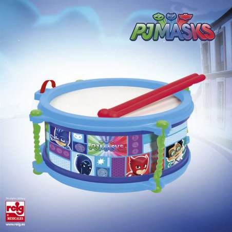 p.j. mask tambor en estuche ( claudio reig - 2870)