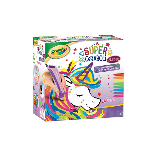 crayola super ceraboli unicornio neon (25-0507)