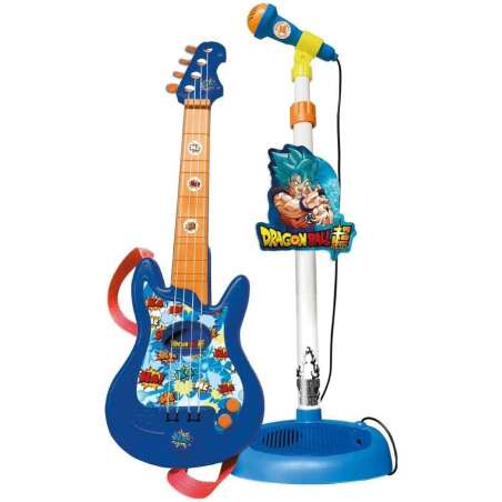 dragon ball conjunto de guitarra y micro (claudio reig - 2243)