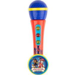 paw patrol micro de mano con amplificador y ritmo (claudio reig - 2519)