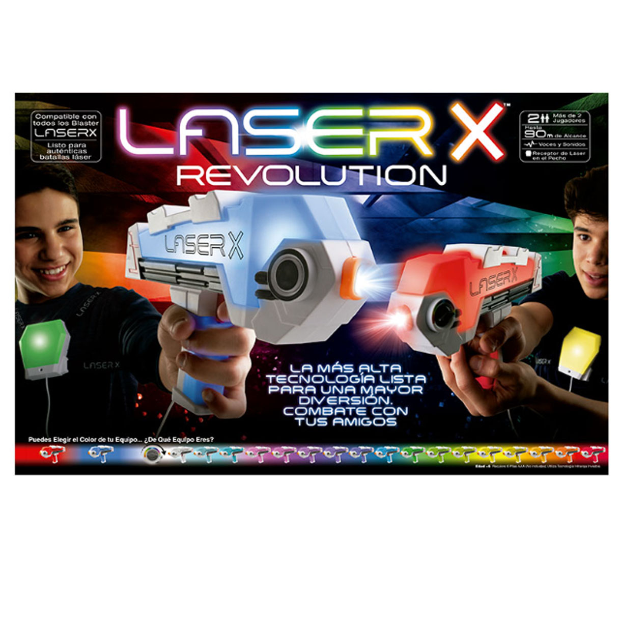 laser x revolution double blasters ( bizak 62948046)