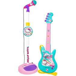 hello kitty conjunto guitarra y micro (claudio reig - 1494)
