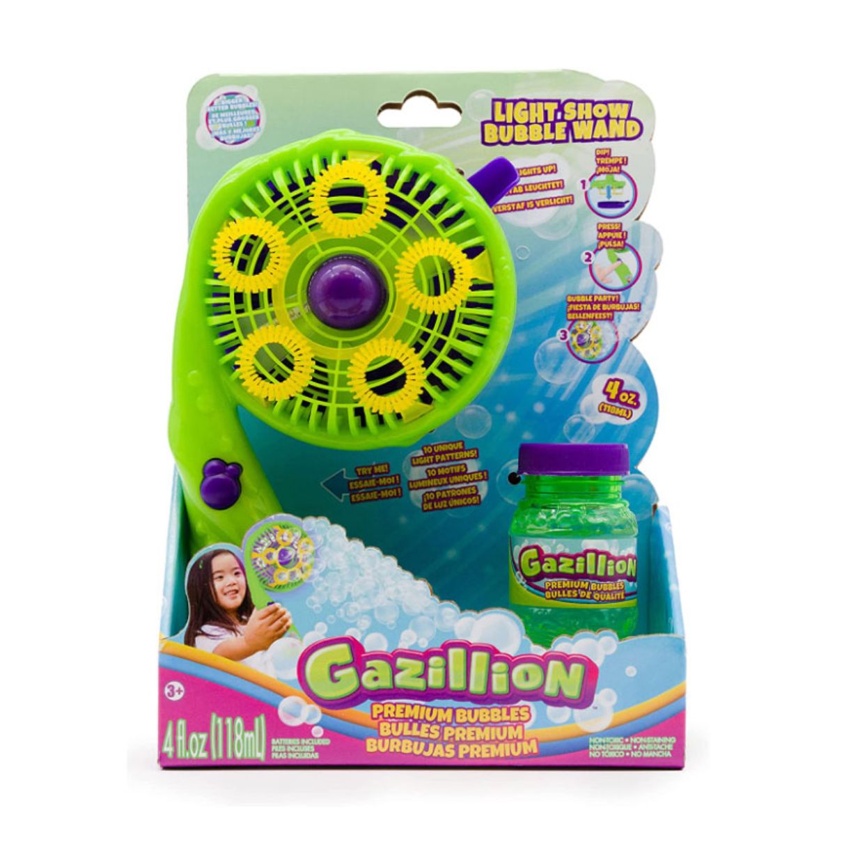 gazillion varita pompas efecto luz  (funrise 36474)