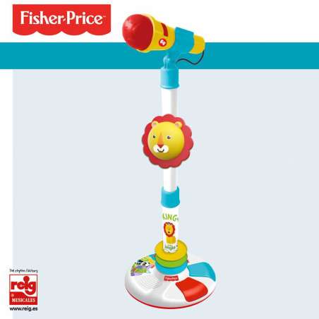 fisher price micro de pie con luces y sonidos (claudio reig - 2722)