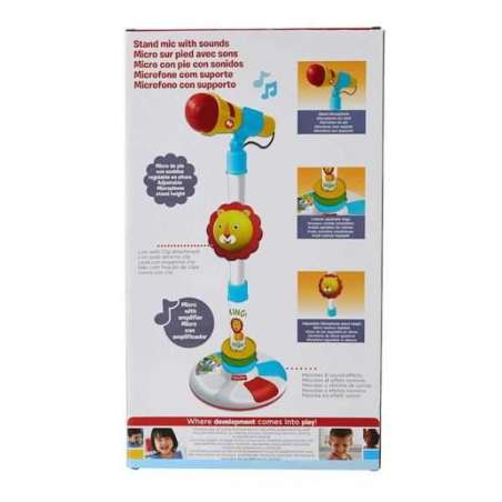 fisher price micro de pie con luces y sonidos (claudio reig - 2722)