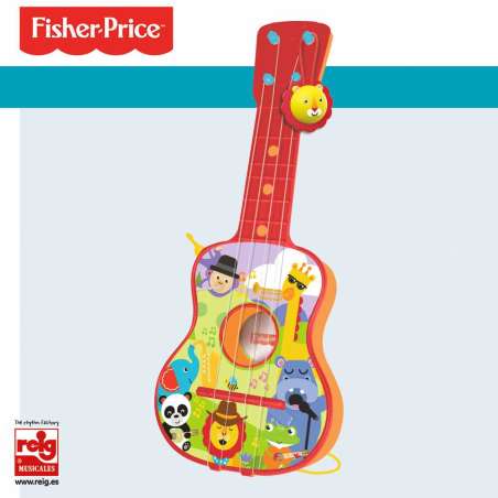 fisher price guitarra 4 cuerdas (claudio reig - 2725)