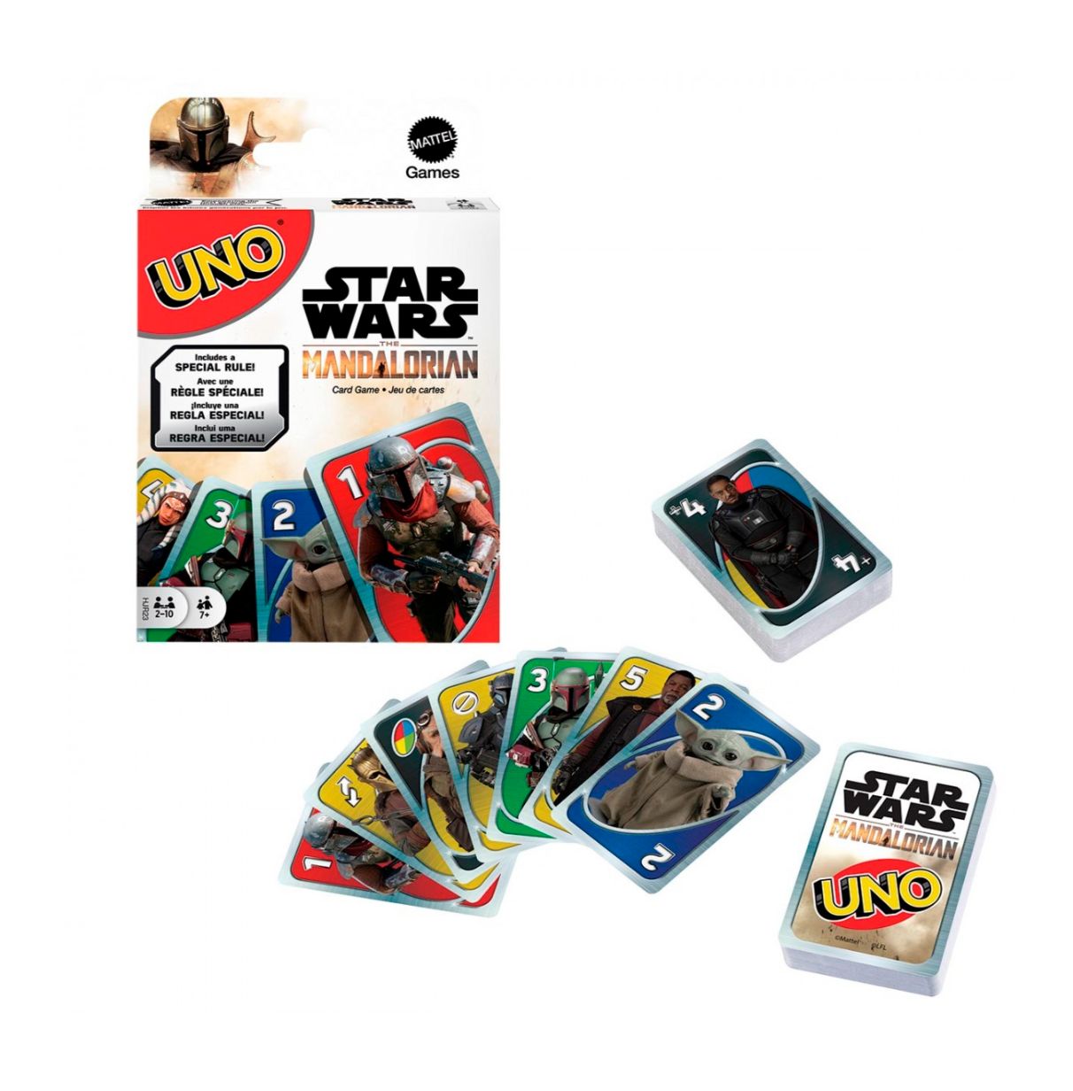 mattel games uno mandalorian (mattel hjr23)