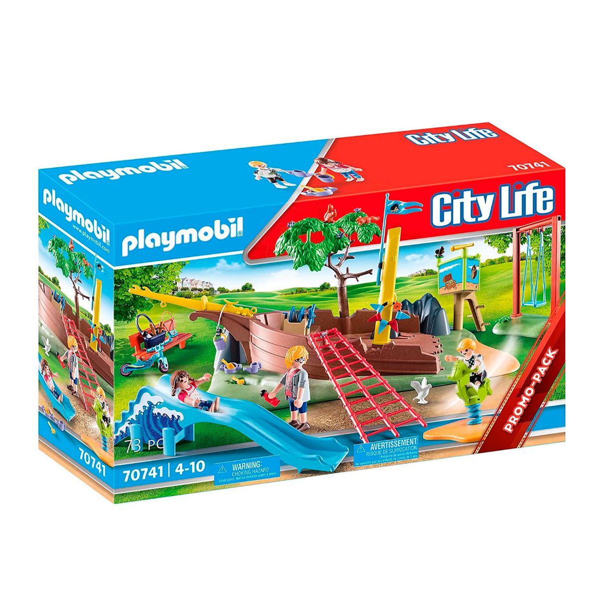 playmobil parque aventura barco naufrago (70741)