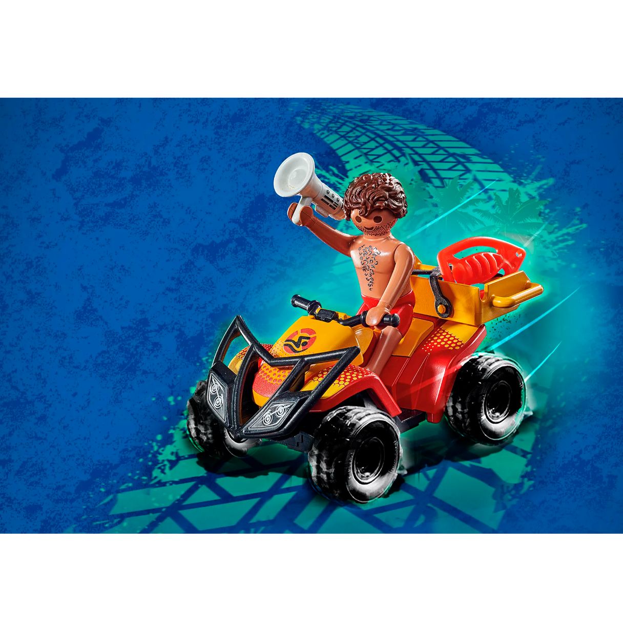 playmobil quad de rescate ( 71040)