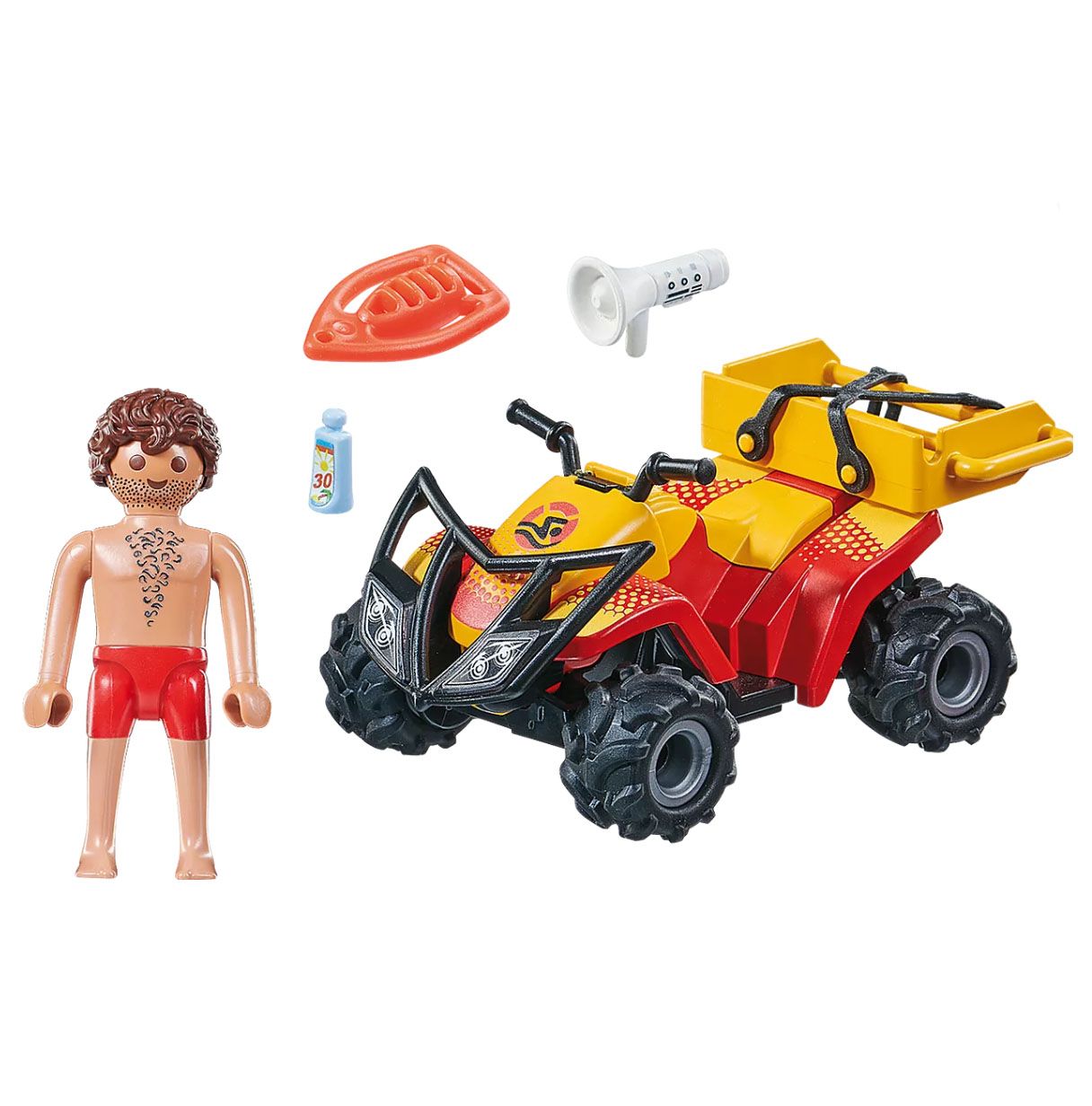 playmobil quad de rescate ( 71040)