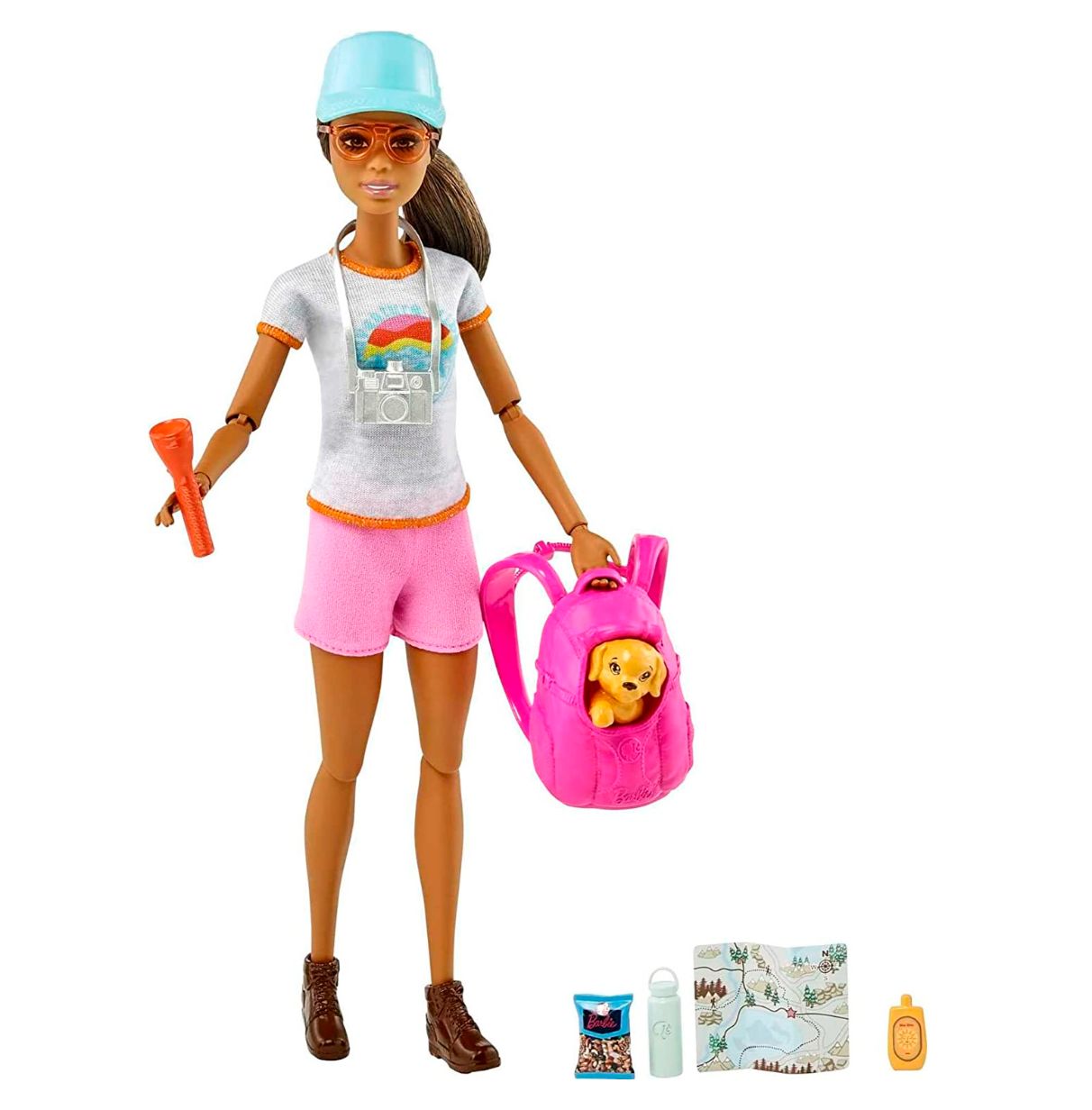 barbie bienestar excursionista   (mattel - hnc39)