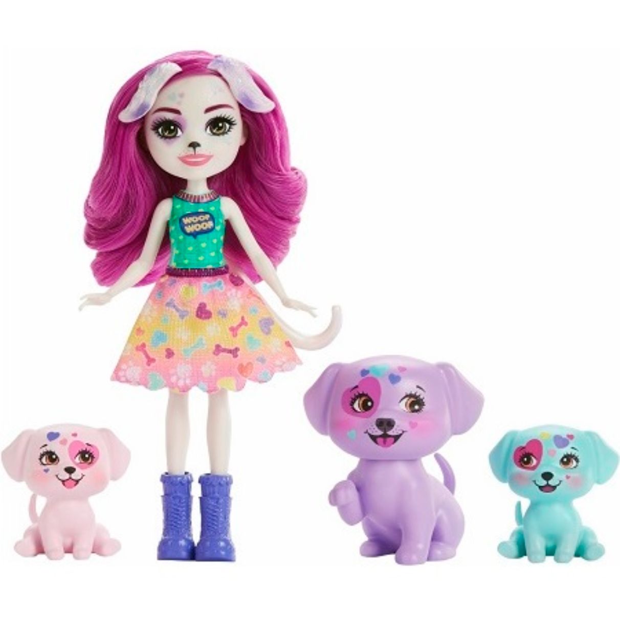 enchantimals city tails familia dalmatas ( mattel - hkn14) enchantimals city tails familia dalmatas ( mattel - hkn14)