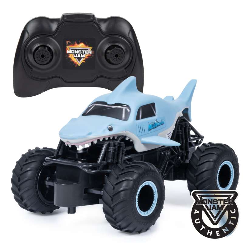 monster jam megalodon r/c 1:24 (spin master - 6044952)