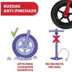 chicco first bike roja (artsana - 1716)