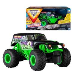 monster jam grave digger r/c 1:24  (spin master - 6044955)