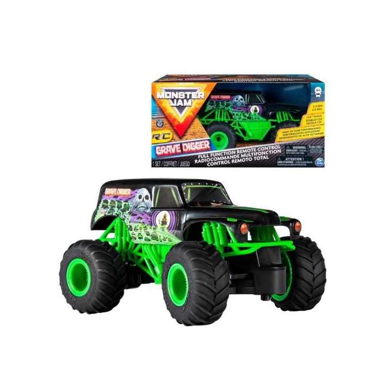 monster jam grave digger r/c 1:24 (spin master - 6044955) monster jam grave digger r/c 1:24 (spin master - 6044955)