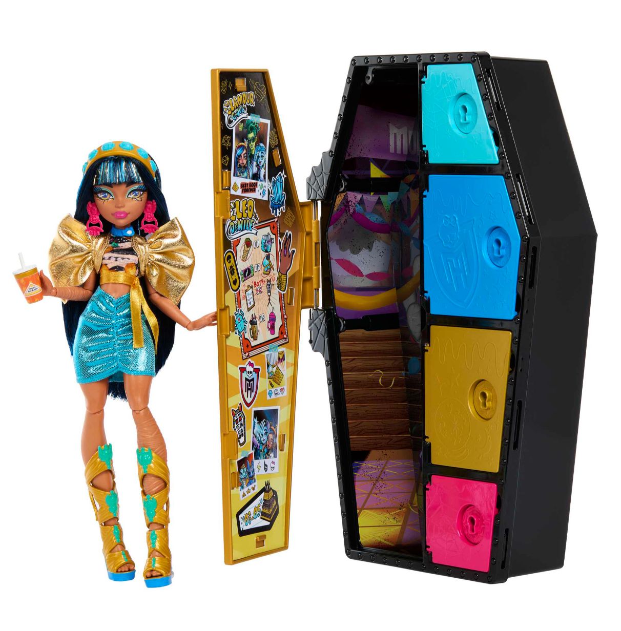 monster high skulltimate cleo de nile( mattel - hky63)