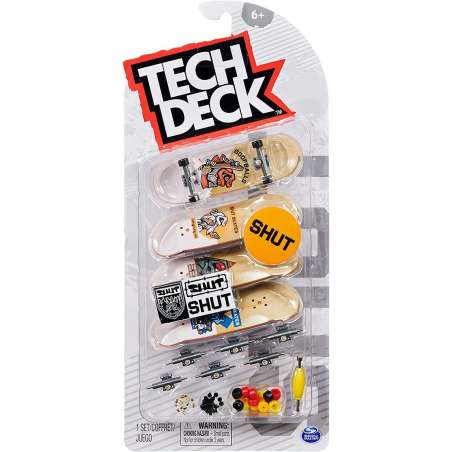 tech deck pack 4 surtido (spin master - 6028815)