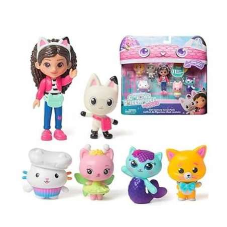 gabbys dollhouse movie giftset figuras (spin master - 6072633)