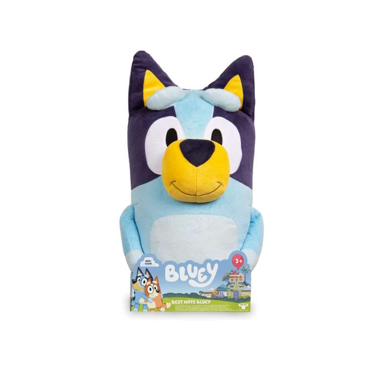 bluey – jumbo plush de 40 centímetros, peluche famosa (bly05000)