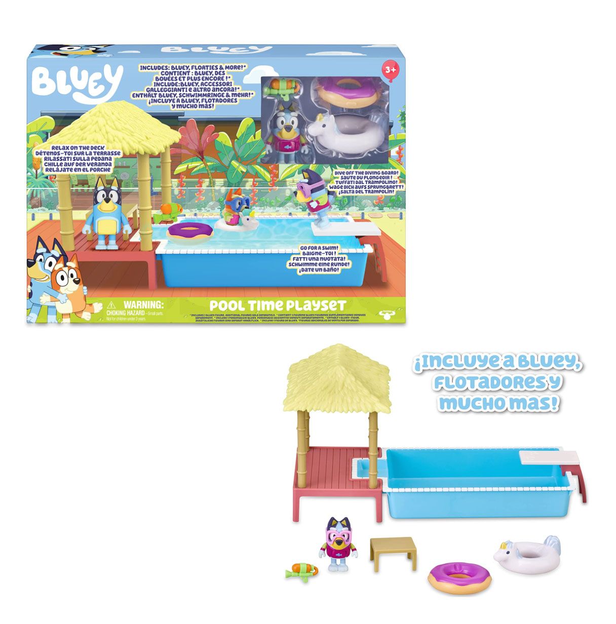 bluey playset piscina ( famosa - bly22000 )