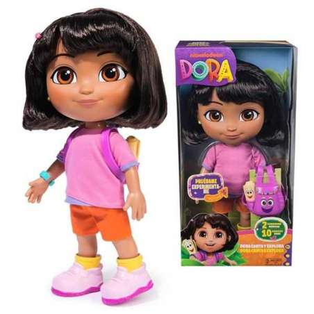 dora la exploradora muÑeca canta y explora 30 cm (spin master - 6073379)