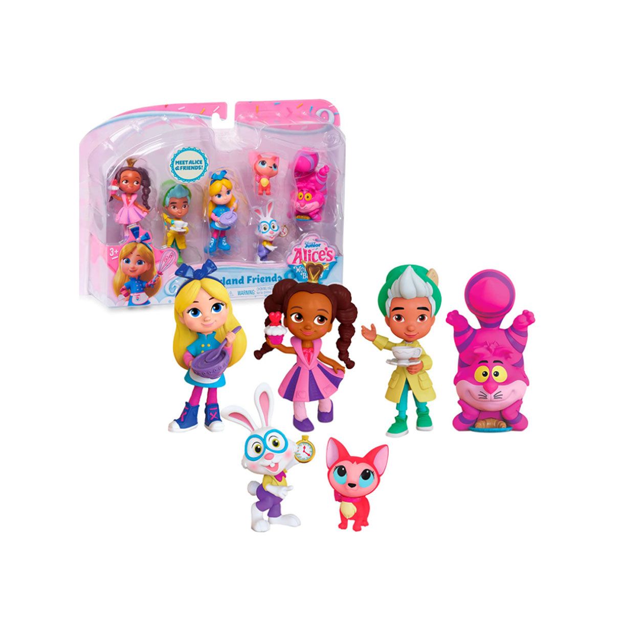 alicia pack 6 figuras ( famosa - alc01000)