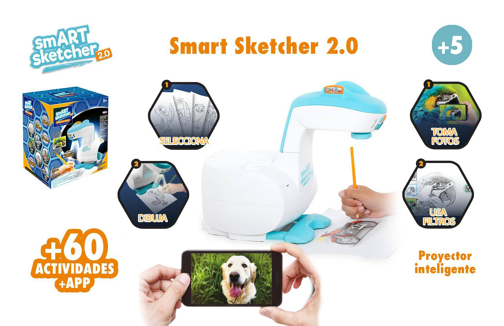 smart sketcher (famosa - 700016750)