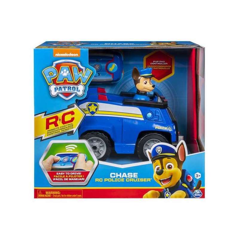 paw patrol vehiculo r/c chase ( spin master - 6054190 )