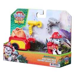 paw patrol figura dino tool pack marshall (spin master - 6076019)