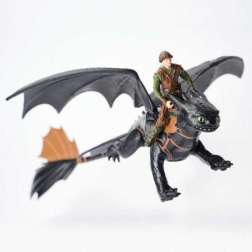 dragones movie dragon y vikingo: toothless y hiccu (spin master - 6074007)