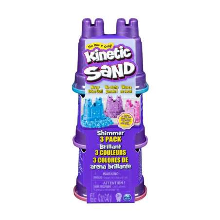 kinetic sand shimmer multipack (spin master - 6053520)