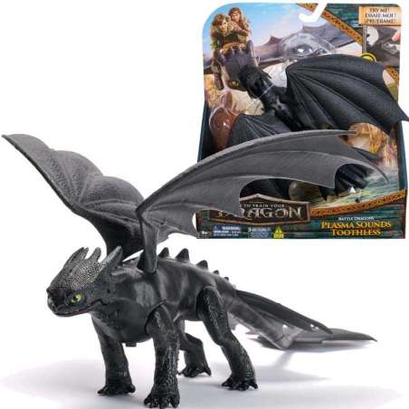 dragones movie dragon toothless deluxe (spin master - 6074241)