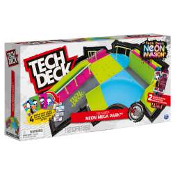 tech deck neon mega park (spin master - 6063752 )