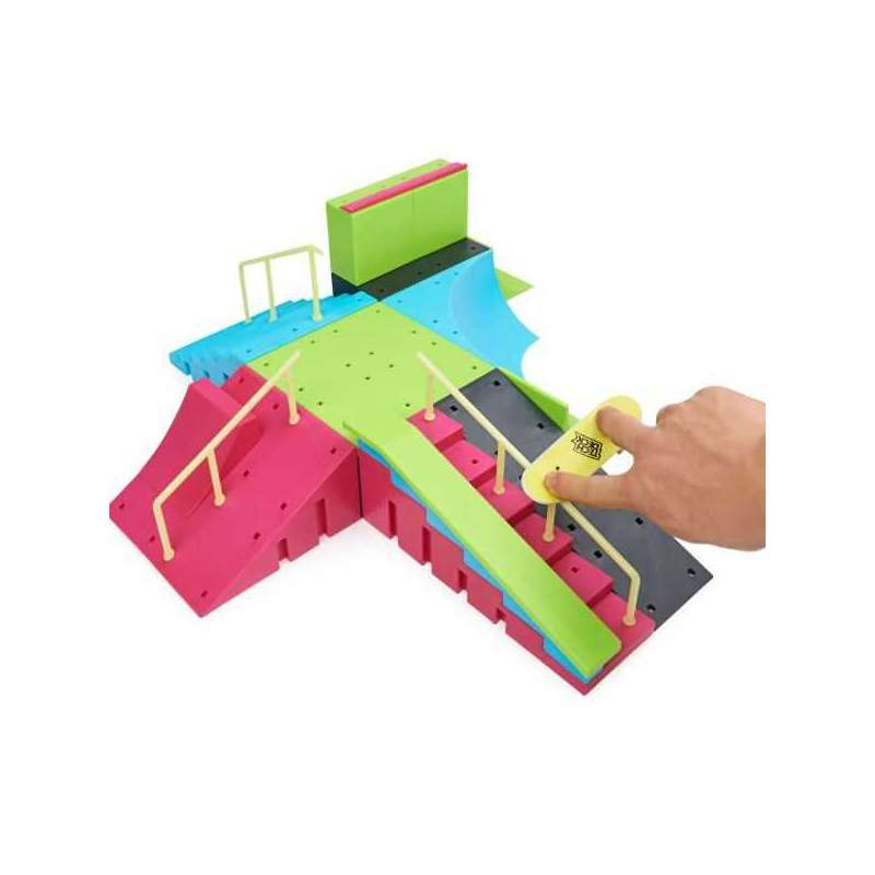 tech deck neon mega park  (spin master - 6063752 )