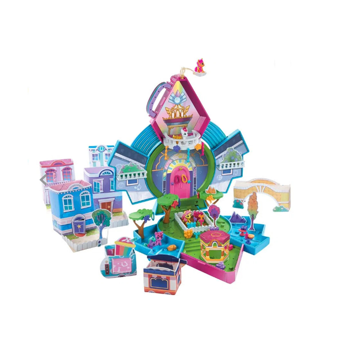 my little pony mundo casa de cristal   (hasbro f38755l0)